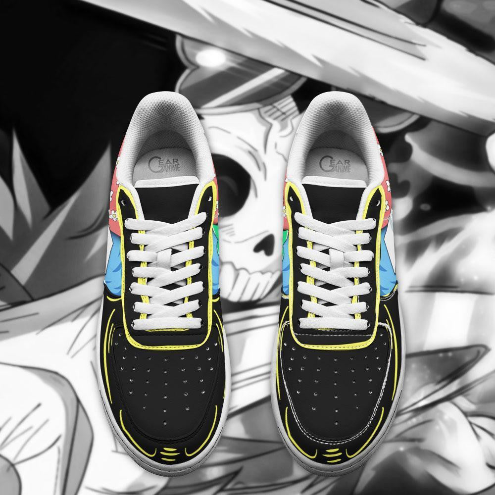 Baskets Anime Soul King Brook en Cuir Chaussures Basses Unisexes Anime Manga