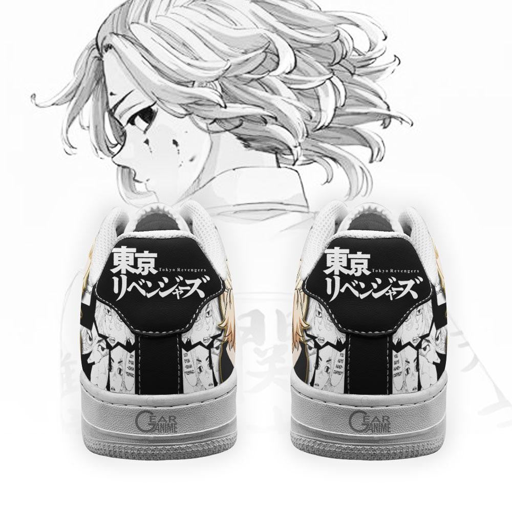 Baskets Anime Manjirou Sano Mikey en Cuir Chaussures Basses Unisexes Anime Manga