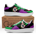 Baskets Anime King Piccolo Symbol en Cuir Chaussures Basses Unisexes Anime Manga