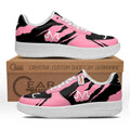 Baskets Anime Majin Buu Symbol en Cuir Chaussures Basses Unisexes Anime Manga