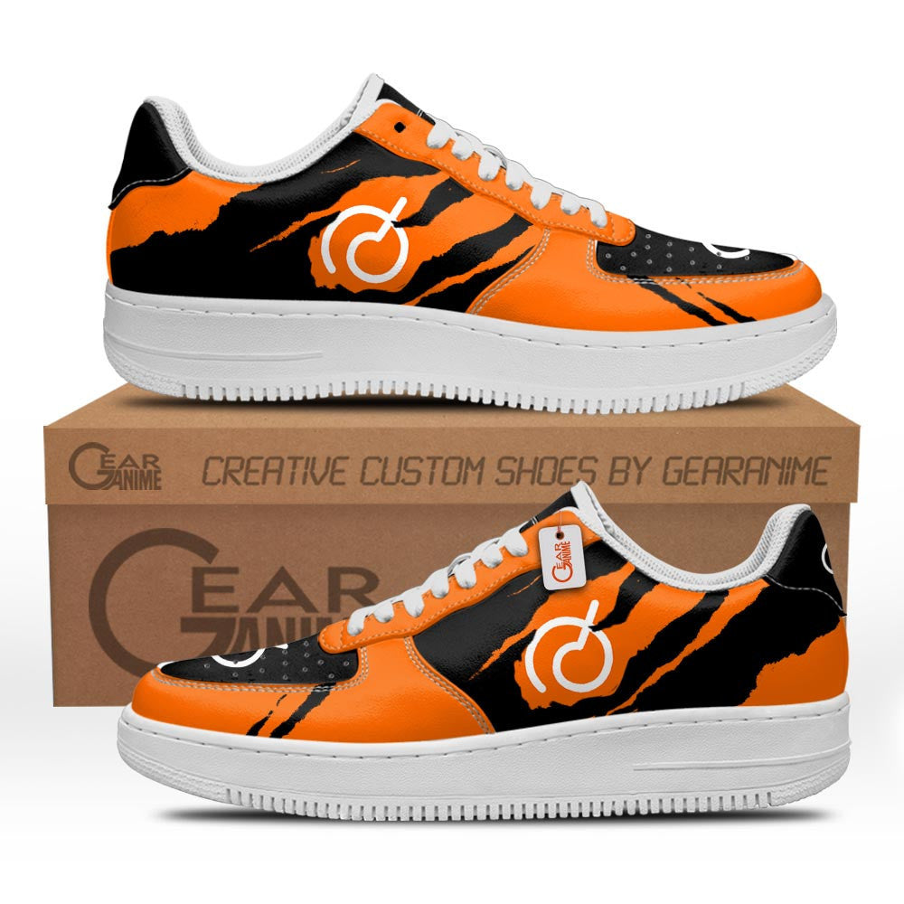 Baskets Anime Goku Whis Symbol en Cuir Chaussures Basses Unisexes Dragon Ball
