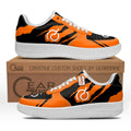 Baskets Anime Goku Whis Symbol en Cuir Chaussures Basses Unisexes Dragon Ball