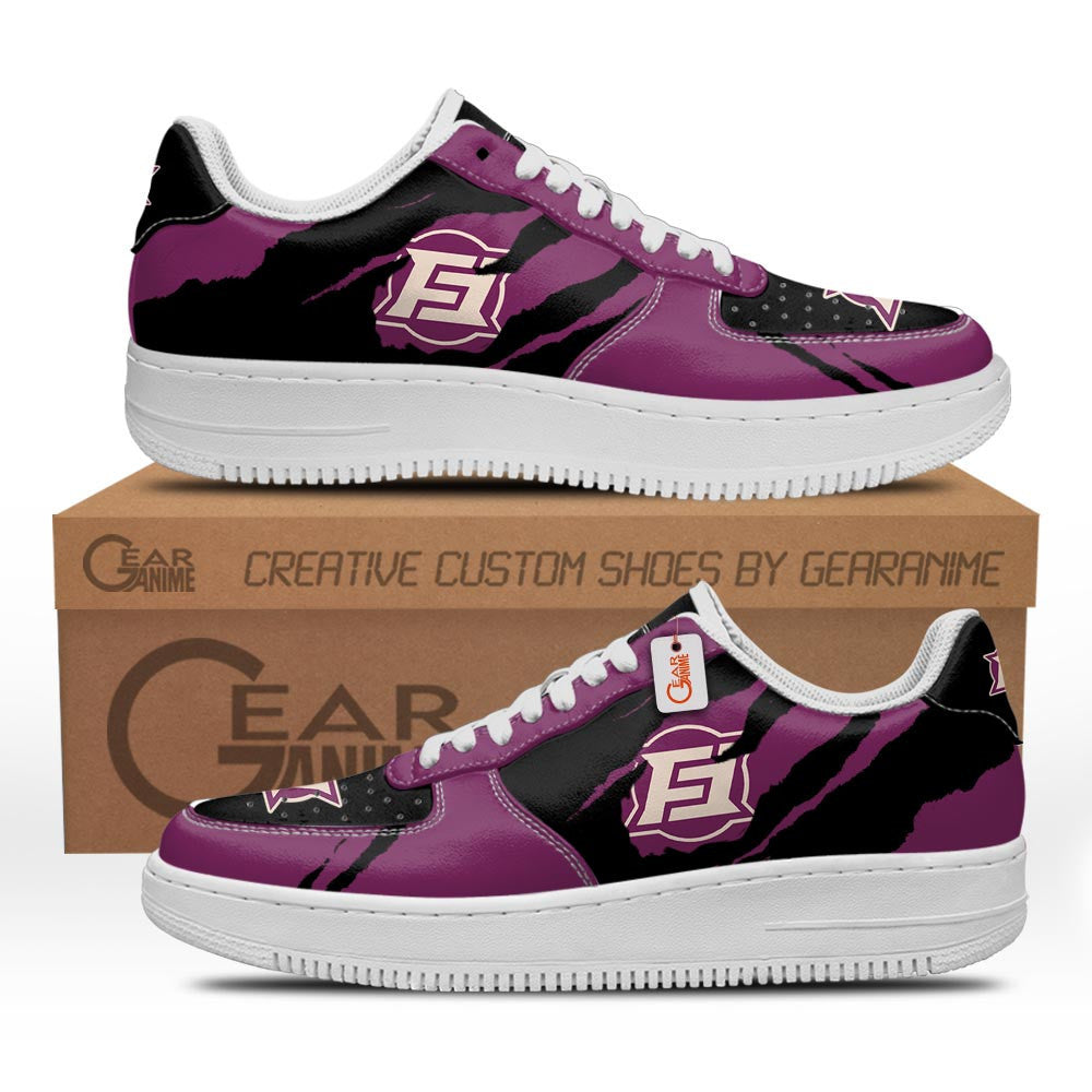 Baskets Anime Frieza Force Symbol en Cuir Chaussures Basses Unisexes Anime Manga