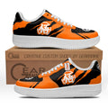 Baskets Anime Goku Kanji Symbol en Cuir Chaussures Basses Unisexes Dragon Ball