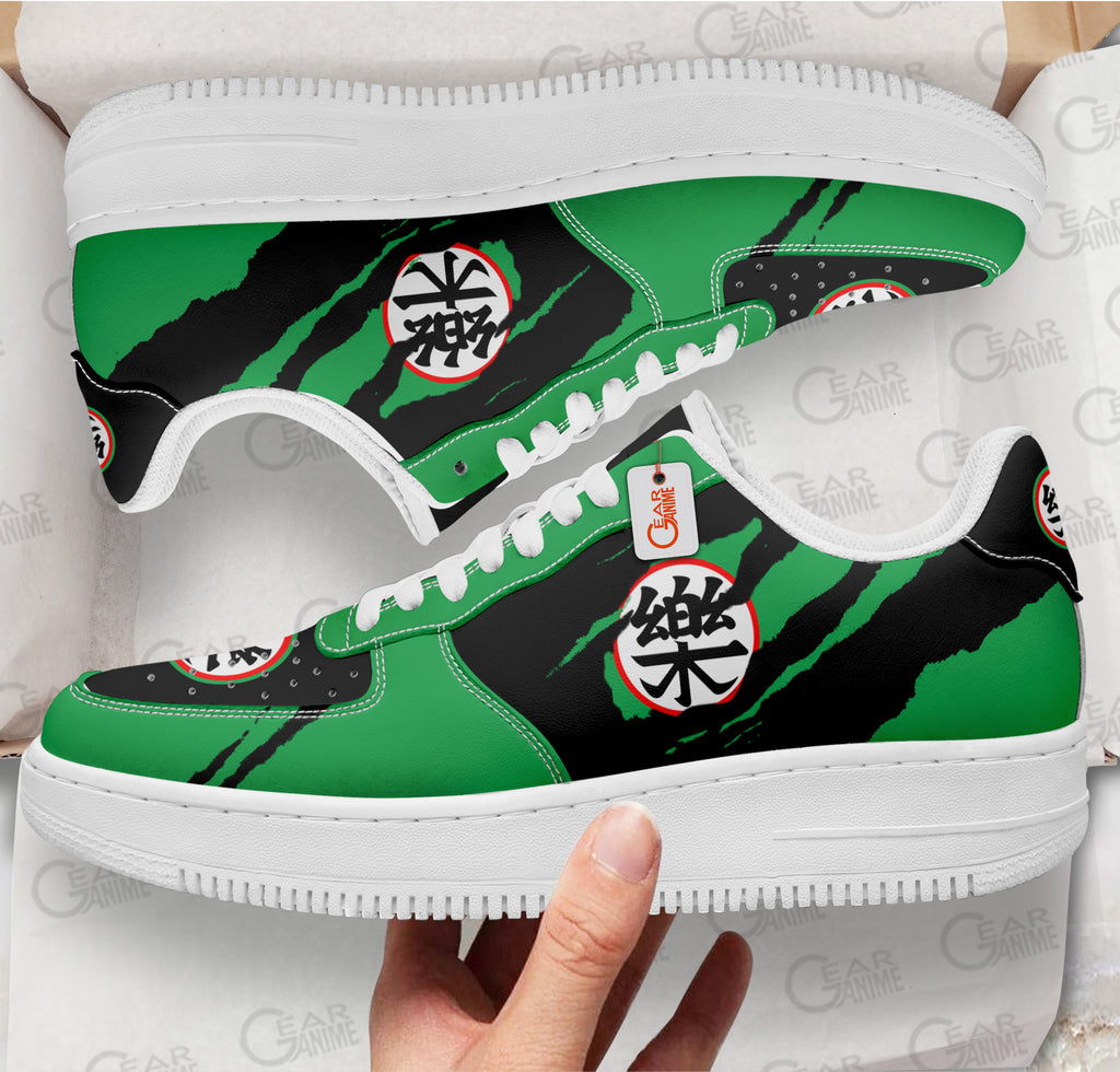 Baskets Anime Yamcha Symbol en Cuir Chaussures Basses Unisexes Anime Manga
