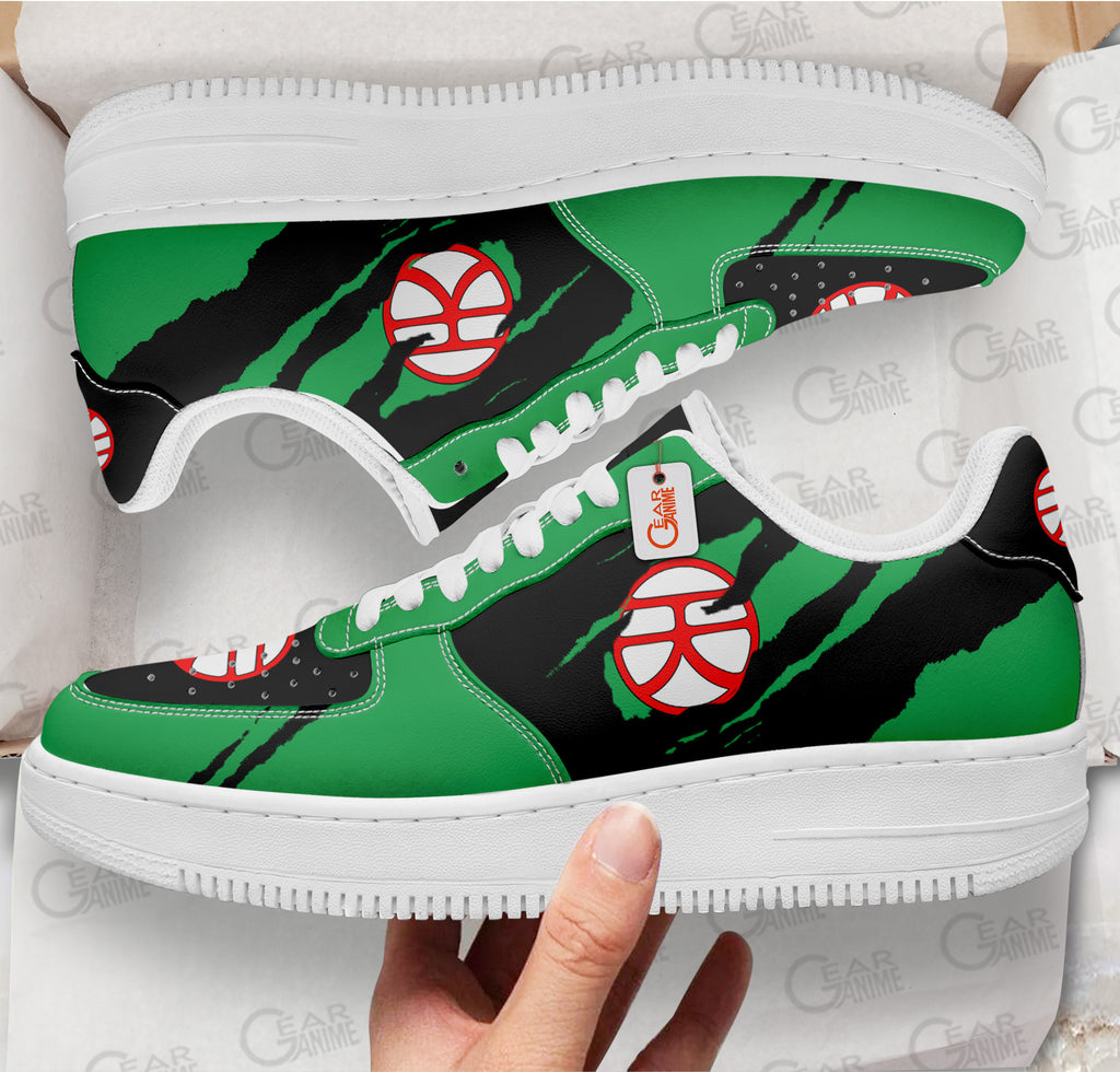 Baskets Anime Tien Shinhan Symbol en Cuir Chaussures Basses Unisexes Anime Manga