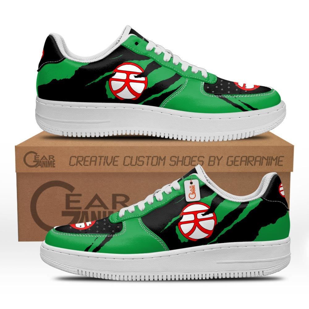Baskets Anime Tien Shinhan Symbol en Cuir Chaussures Basses Unisexes Anime Manga