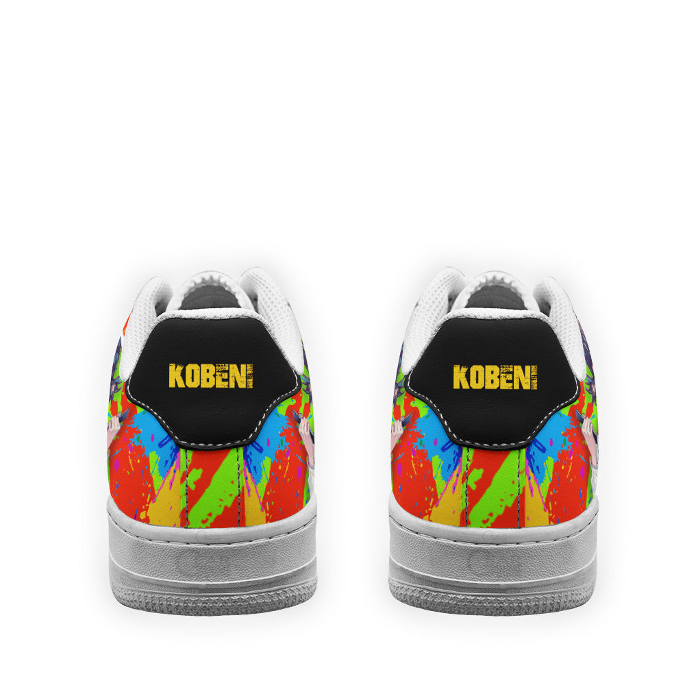 Baskets Anime Kobeni Higashiyama en Cuir Chaussures Basses Unisexes Anime Manga