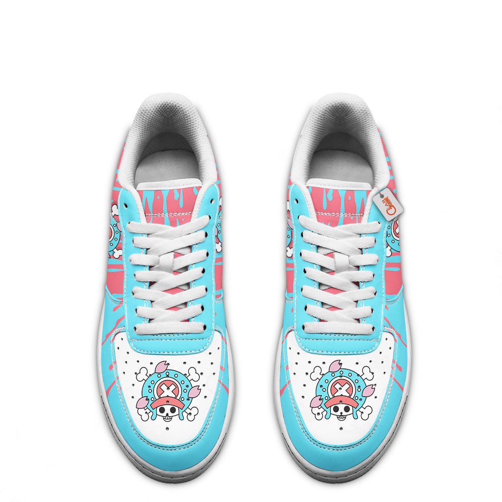 Baskets Anime Chopper Symbol en Cuir Chaussures Basses Unisexes Anime Manga