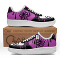 Baskets Anime Boa Hancock Symbol en Cuir Chaussures Basses Unisexes Anime Manga