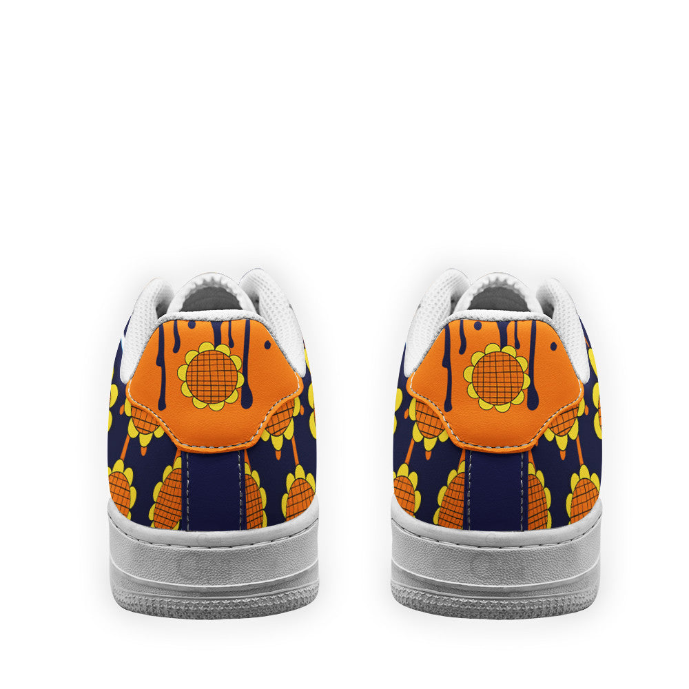 Baskets Anime Luffy Dressrosa Arc en Cuir Chaussures Basses Unisexes One Piece
