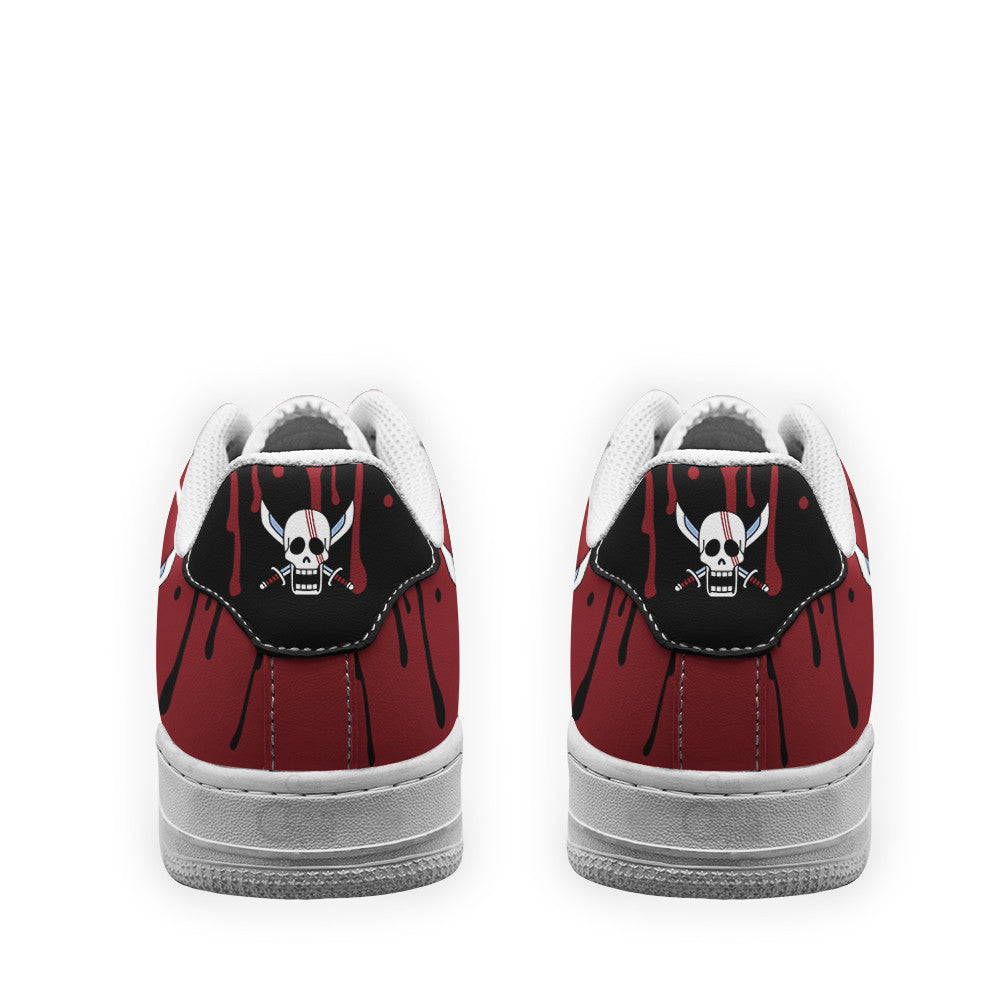 Baskets Anime Shanks Symbol en Cuir Chaussures Basses Unisexes Anime Manga