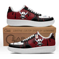 Baskets Anime Shanks Symbol en Cuir Chaussures Basses Unisexes Anime Manga