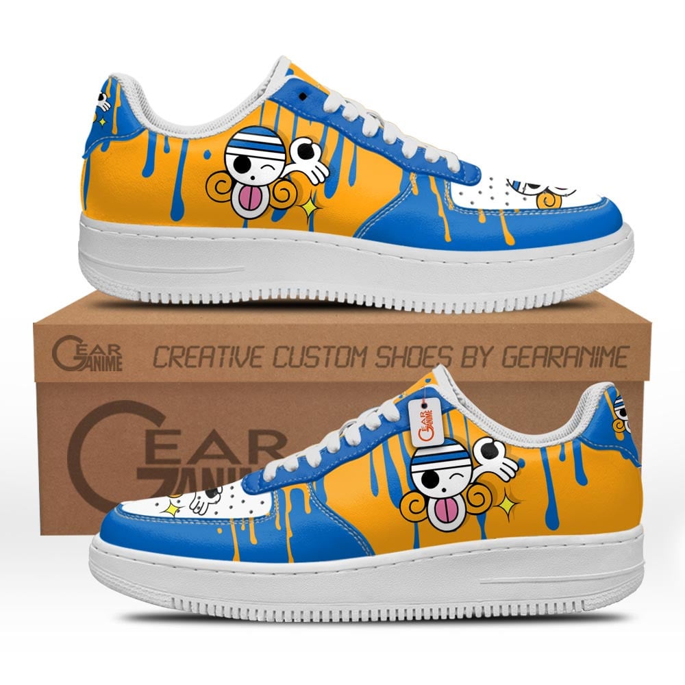 Baskets Anime Nami Symbol en Cuir Chaussures Basses Unisexes One Piece