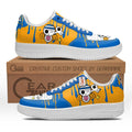Baskets Anime Nami Symbol en Cuir Chaussures Basses Unisexes One Piece