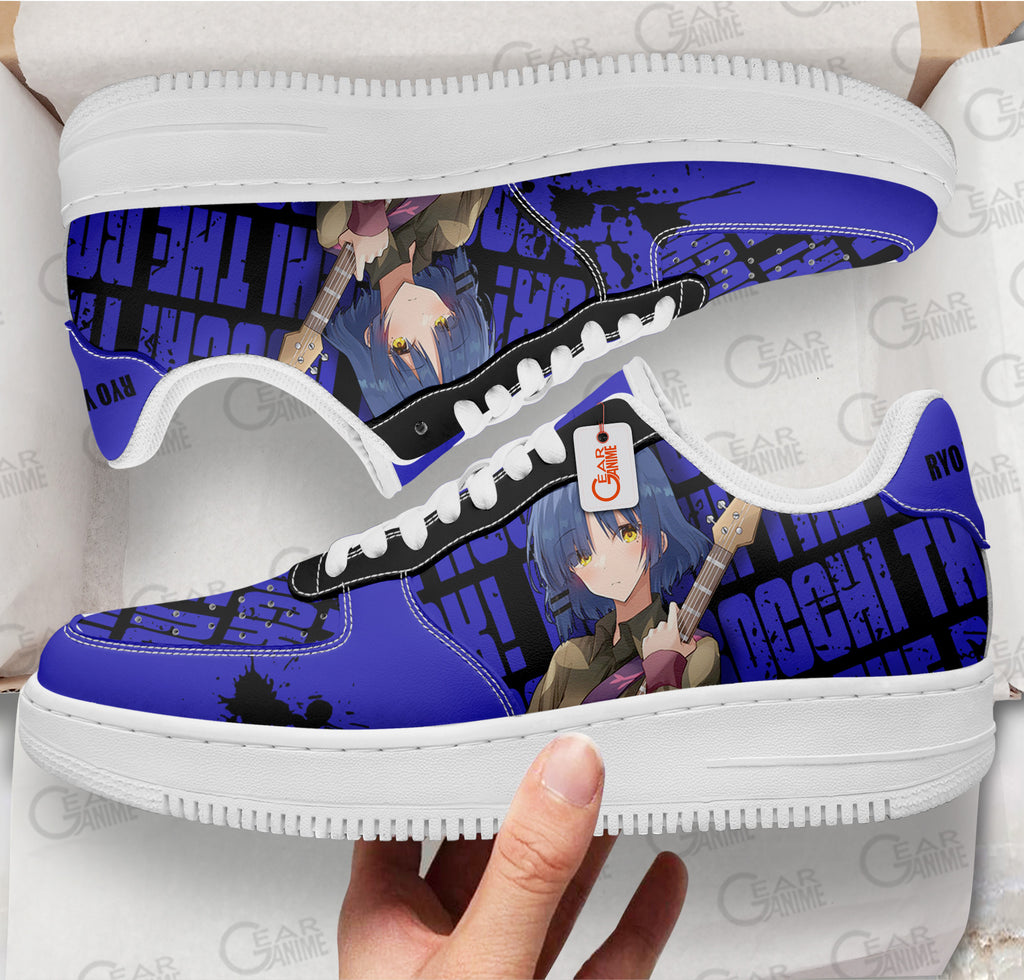 Baskets Anime Ryo Yamada en Cuir Chaussures Basses Unisexes Anime Manga