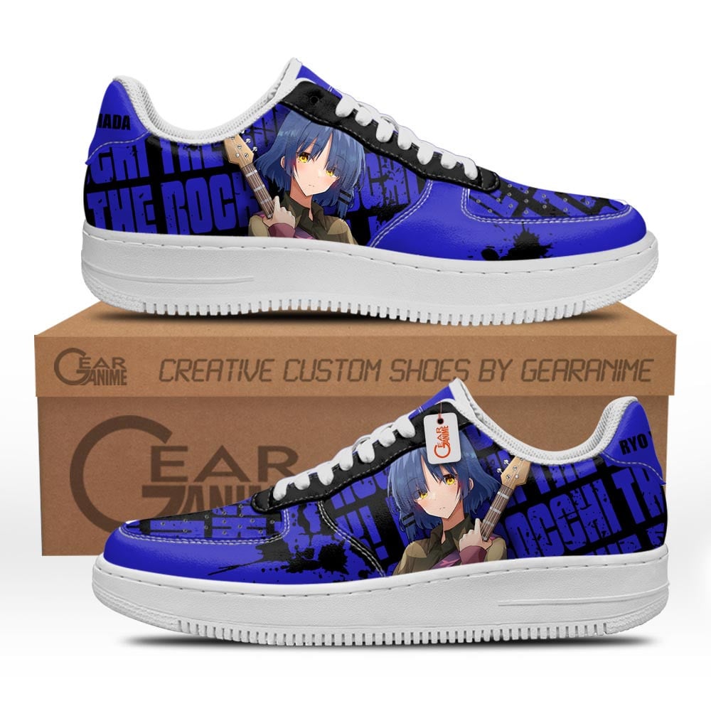 Baskets Anime Ryo Yamada en Cuir Chaussures Basses Unisexes Anime Manga