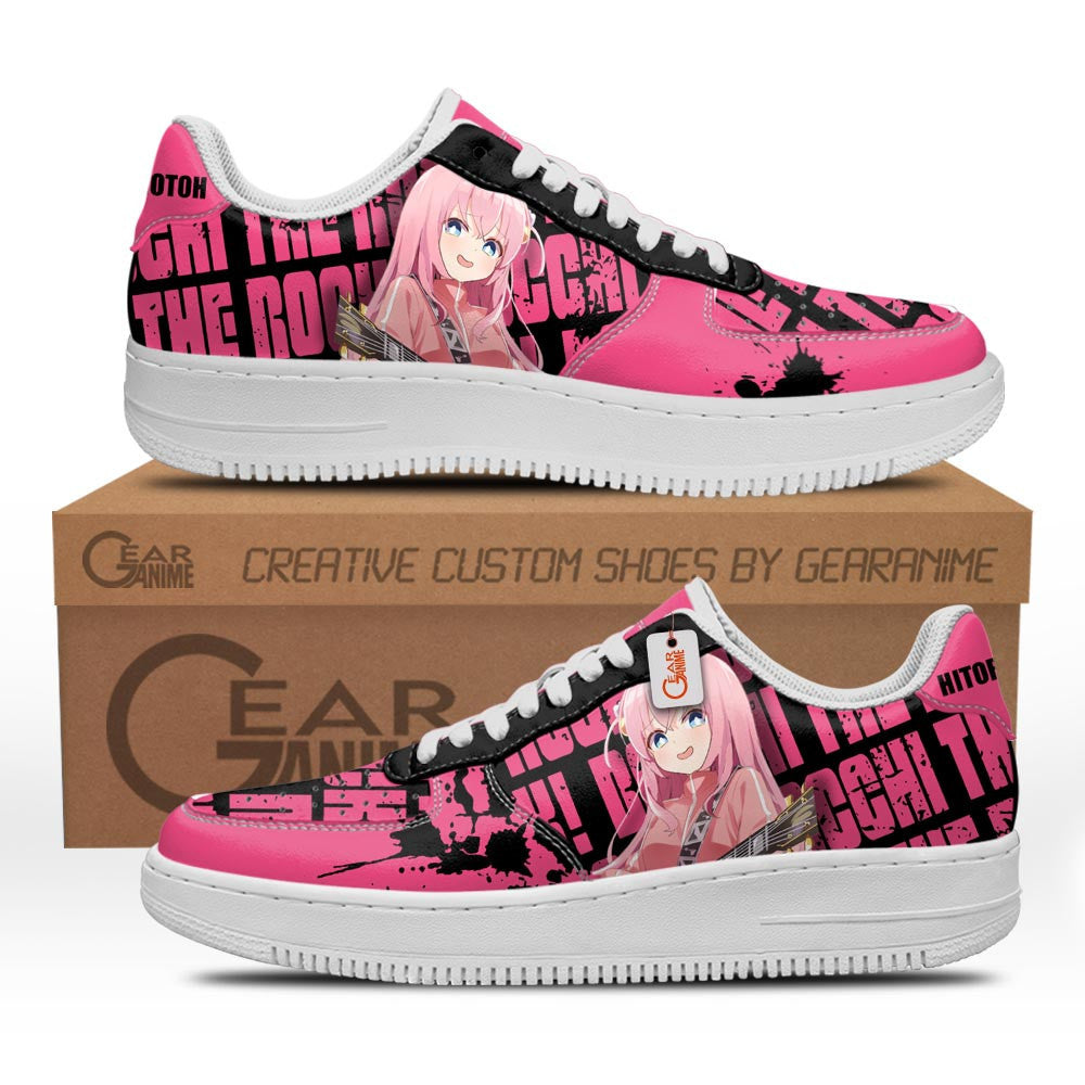 Baskets Anime Hitori Gotoh en Cuir Chaussures Basses Unisexes Anime Manga