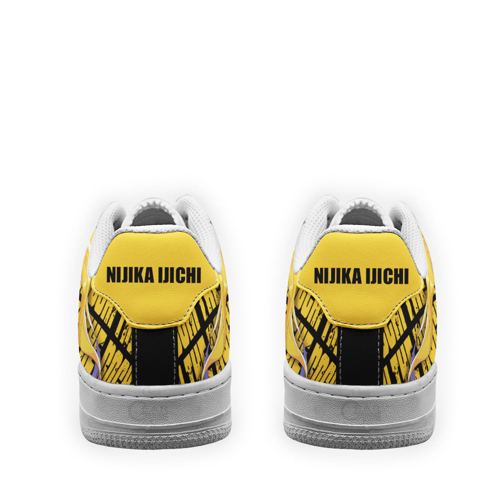 Baskets Anime Nijika Ijichi en Cuir Chaussures Basses Unisexes Anime Manga