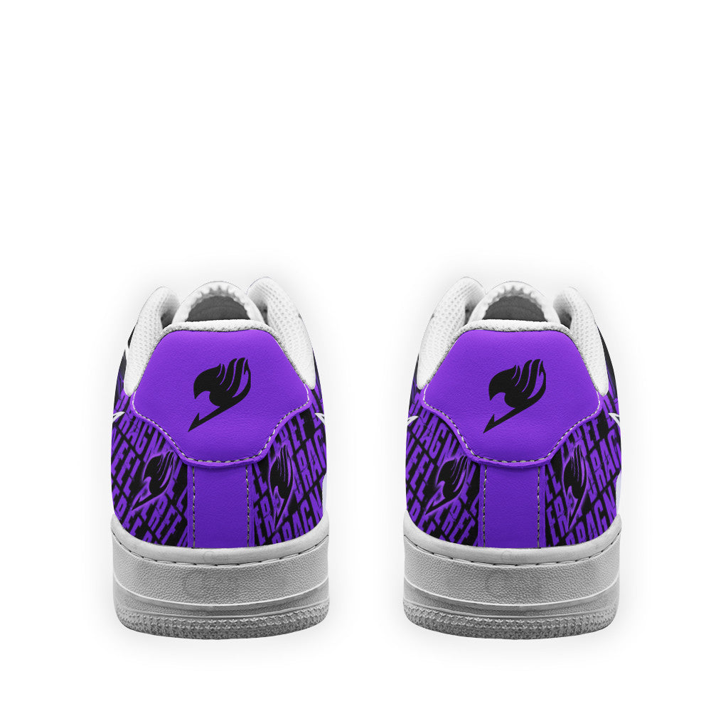 Baskets Anime Zeref Dragneel en Cuir Chaussures Basses Unisexes Anime Manga