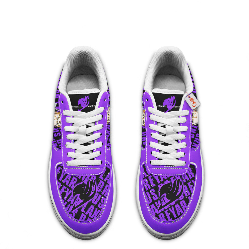 Baskets Anime Laxus Dreyar en Cuir Chaussures Basses Unisexes Anime Manga