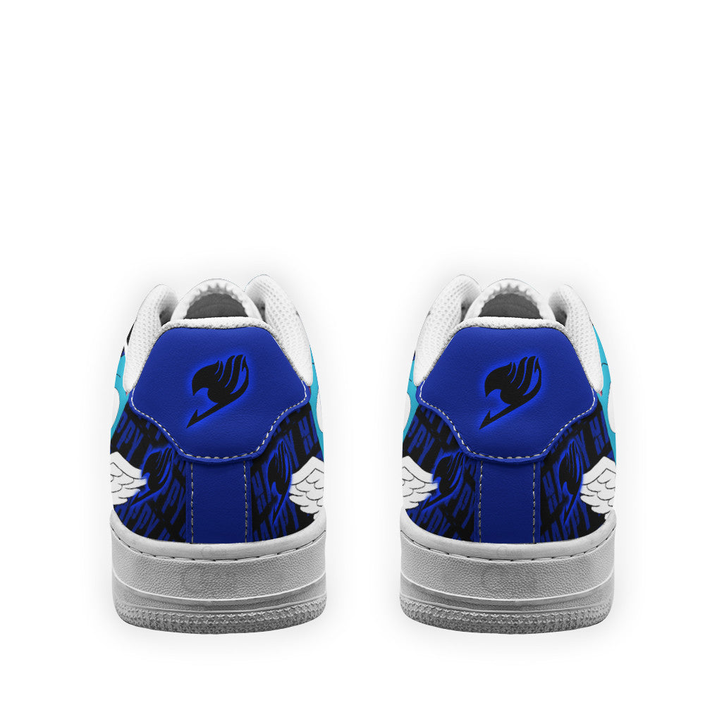 Baskets Anime Happy en Cuir Chaussures Basses Unisexes Anime Manga