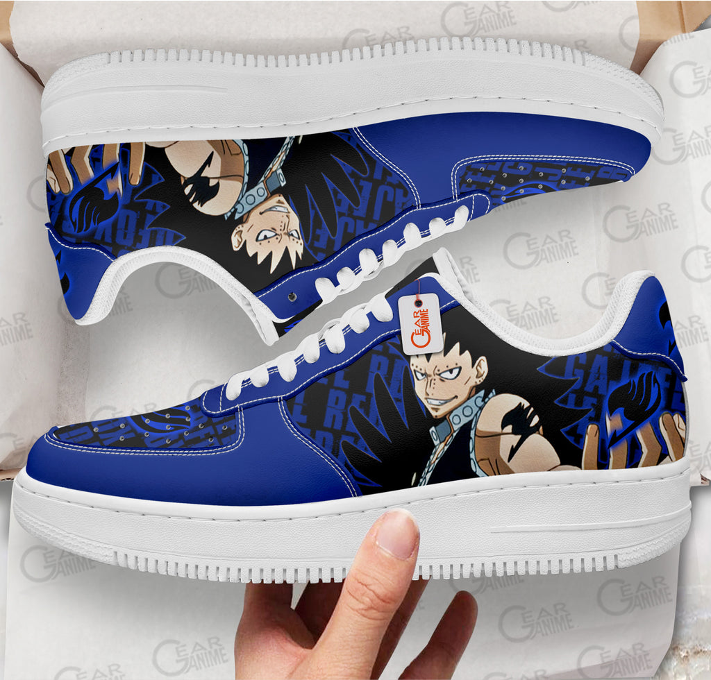 Baskets Anime Gajeel Redfox en Cuir Chaussures Basses Unisexes Anime Manga