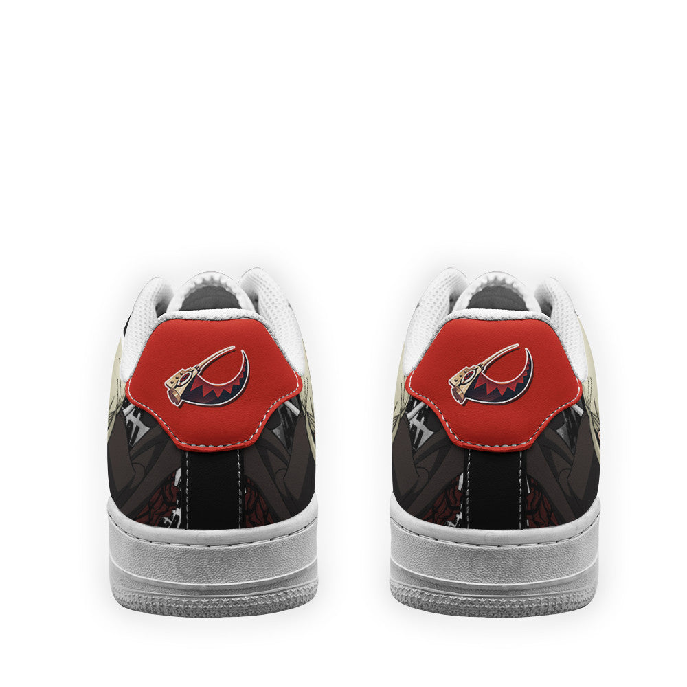 Baskets Anime Maka Albarn en Cuir Chaussures Basses Unisexes Anime Manga