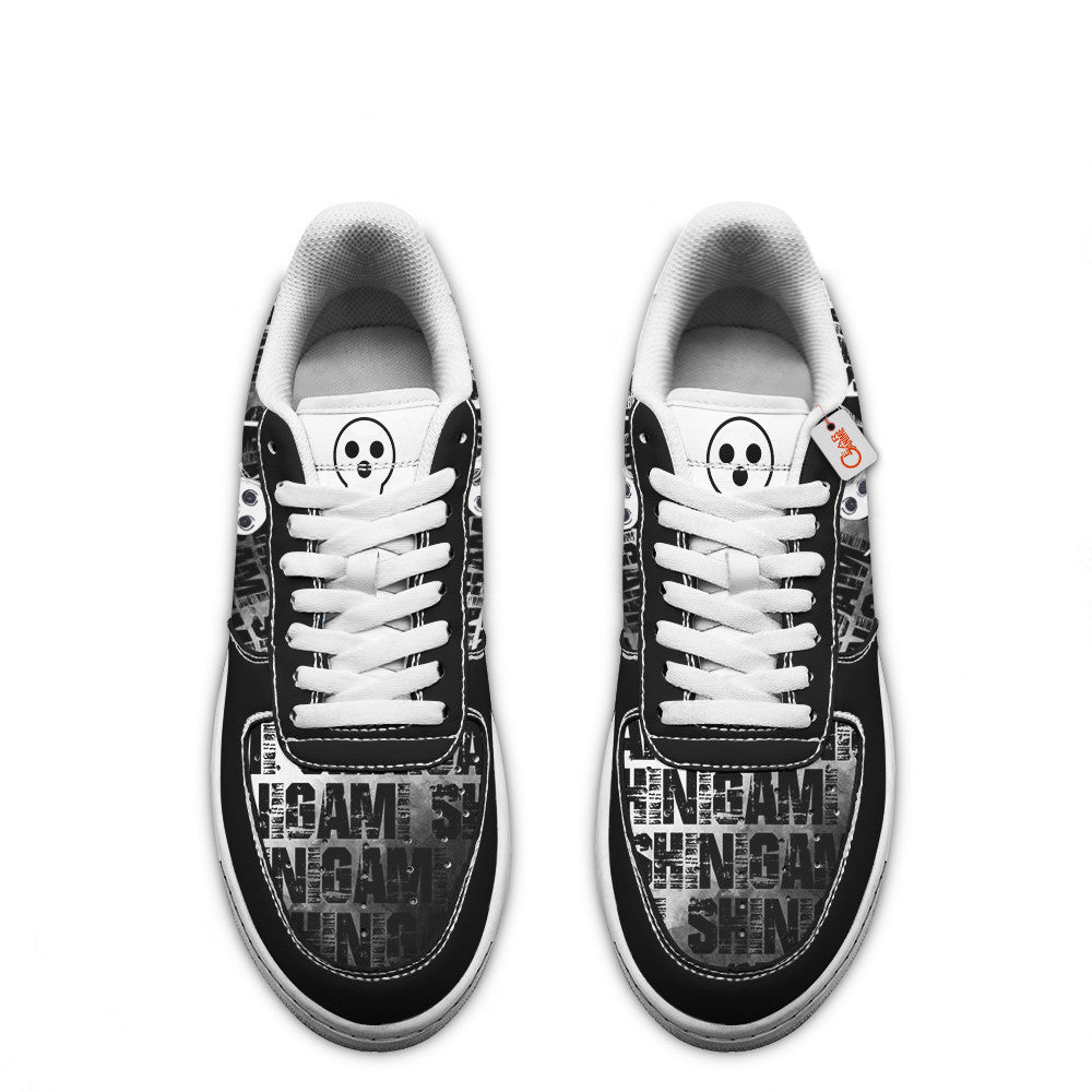 Baskets Anime Shinigami en Cuir Chaussures Basses Unisexes Anime Manga