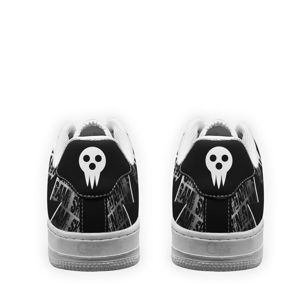 Baskets Anime Shinigami en Cuir Chaussures Basses Unisexes Anime Manga
