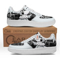 Baskets Anime Excalibur en Cuir Chaussures Basses Unisexes Anime Manga