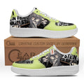 Baskets Anime Franken Stein en Cuir Chaussures Basses Unisexes Anime Manga