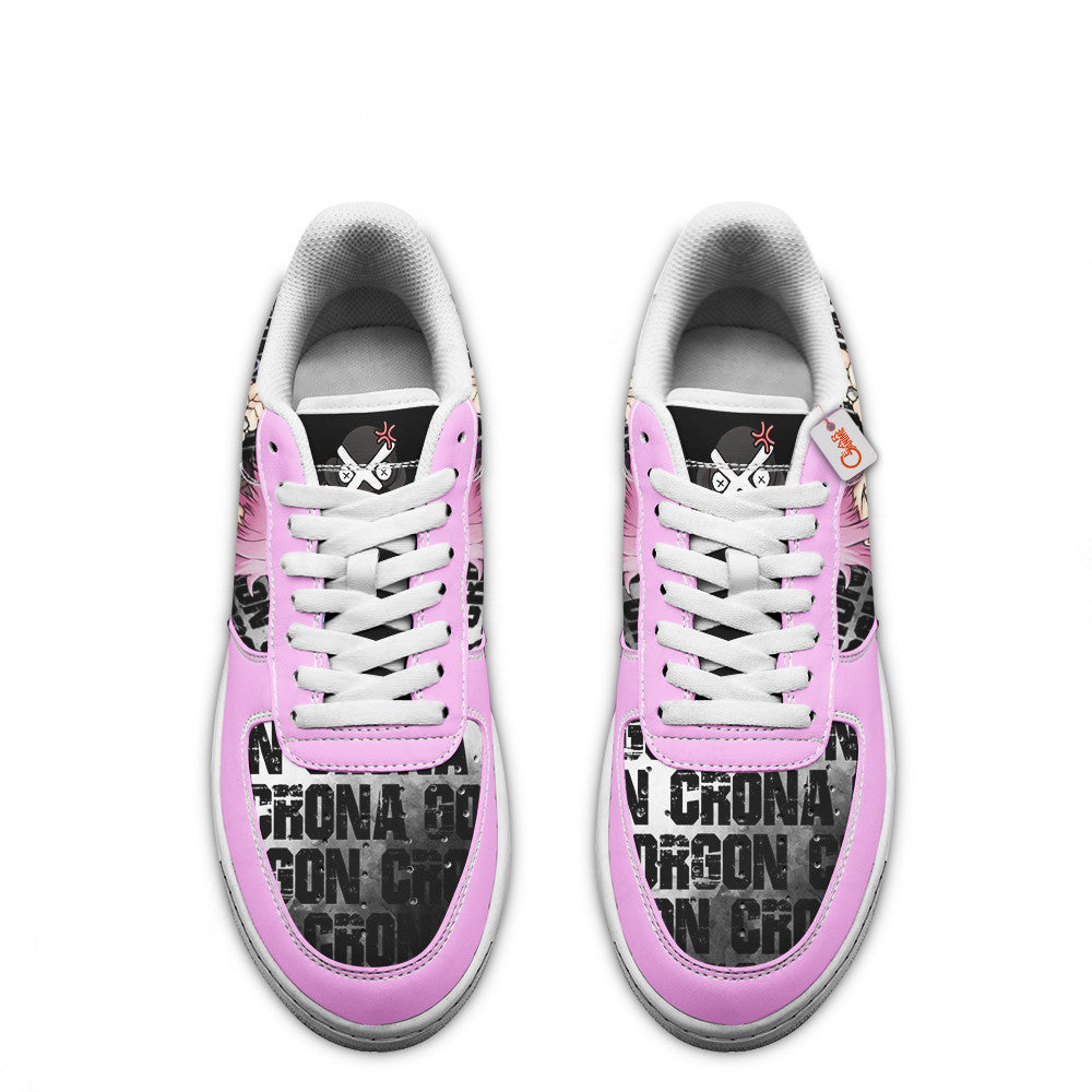 Baskets Anime Crona Gorgon en Cuir Chaussures Basses Unisexes Anime Manga