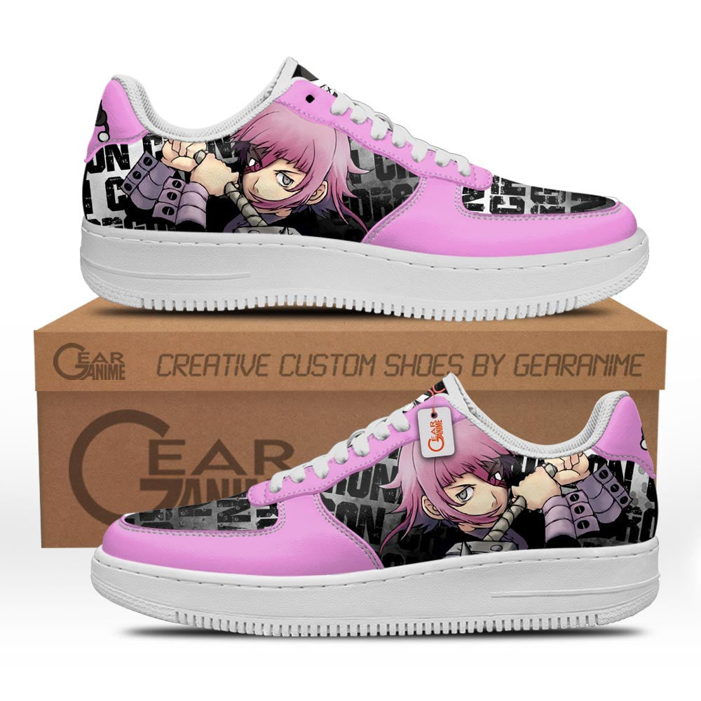 Baskets Anime Crona Gorgon en Cuir Chaussures Basses Unisexes Anime Manga