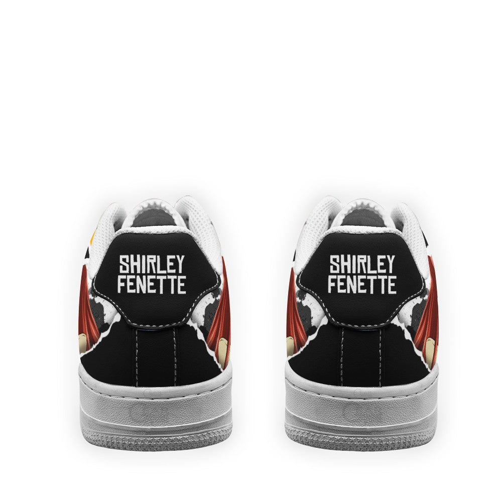 Baskets Anime Shirley Fenette en Cuir Chaussures Basses Unisexes Anime Manga