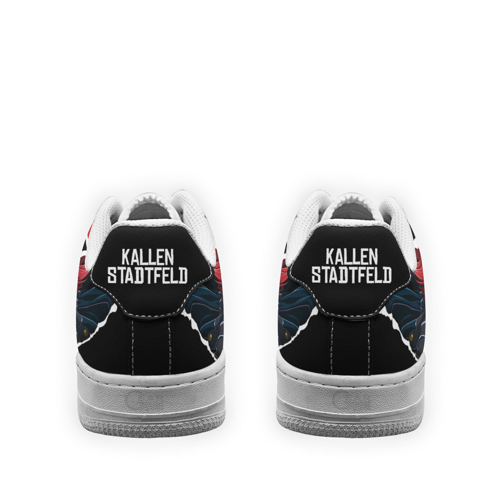 Baskets Anime Kallen Stadtfeld en Cuir Chaussures Basses Unisexes Anime Manga