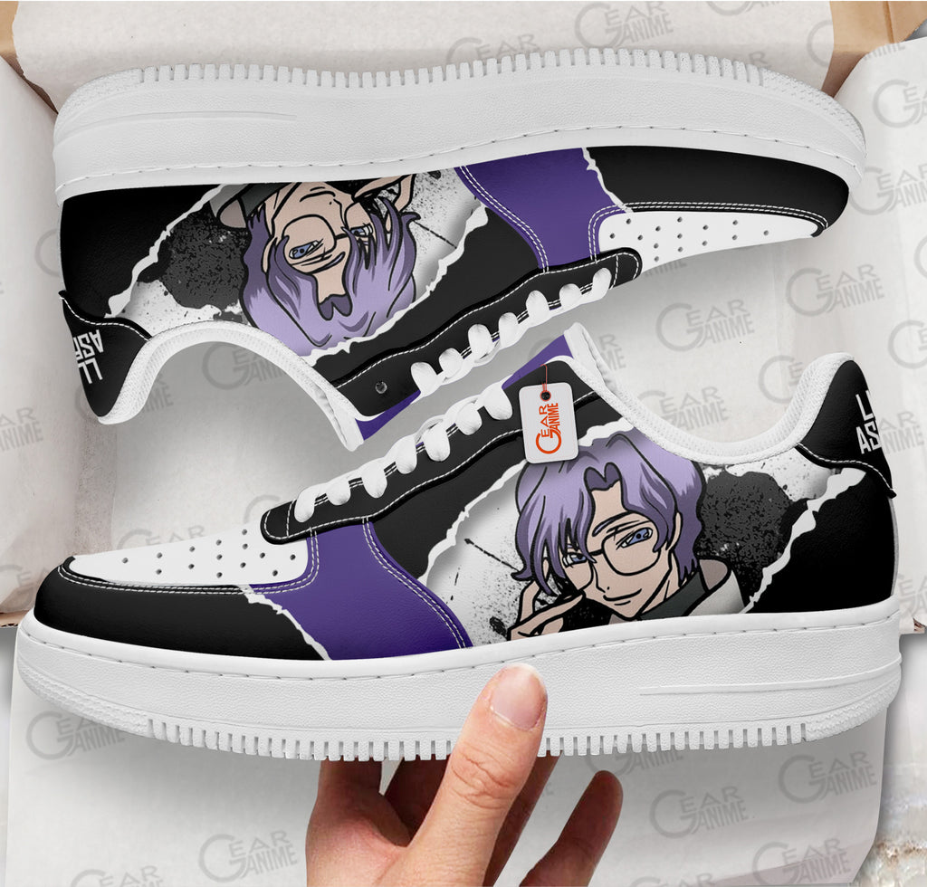 Baskets Anime Lloyd Asplund en Cuir Chaussures Basses Unisexes Anime Manga