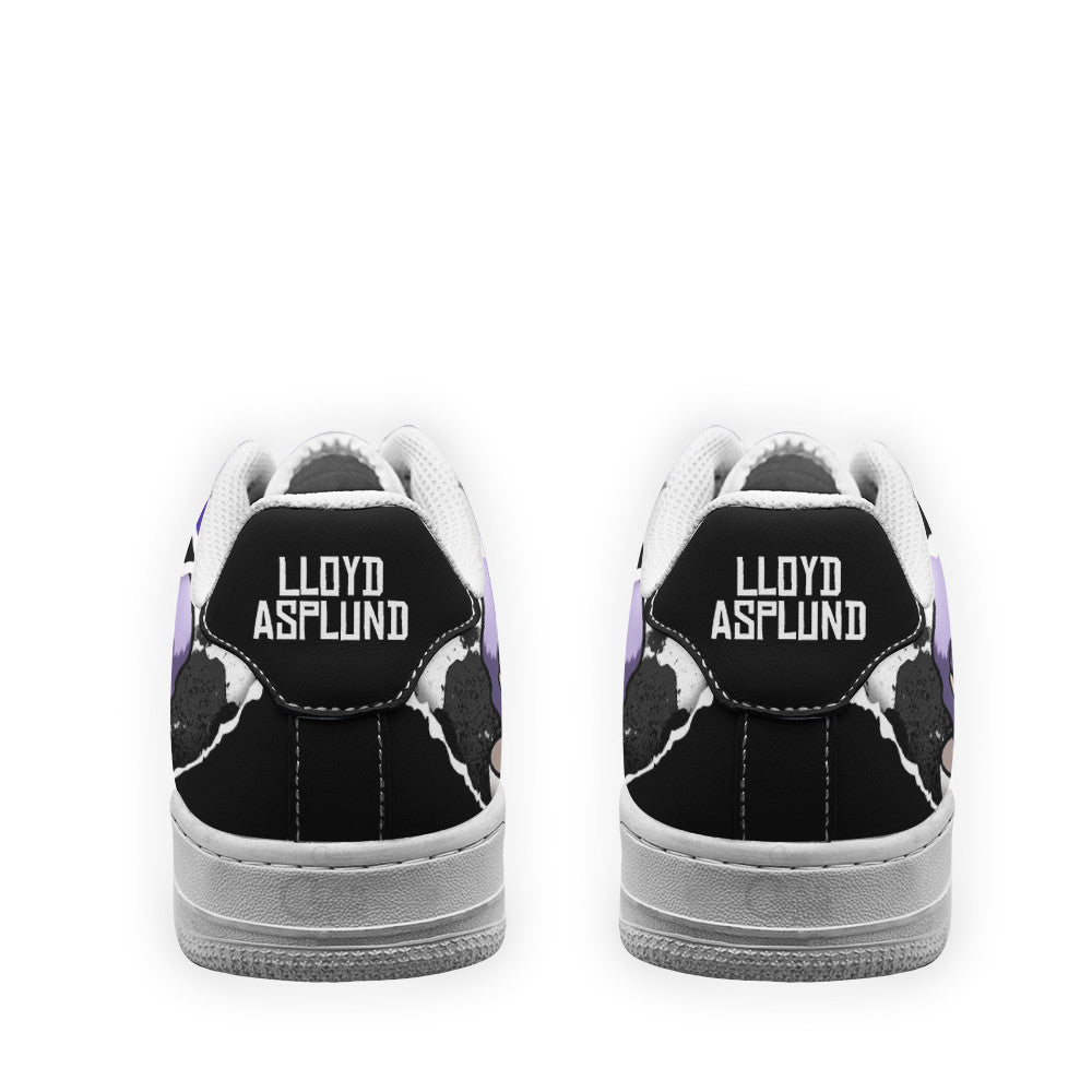 Baskets Anime Lloyd Asplund en Cuir Chaussures Basses Unisexes Anime Manga