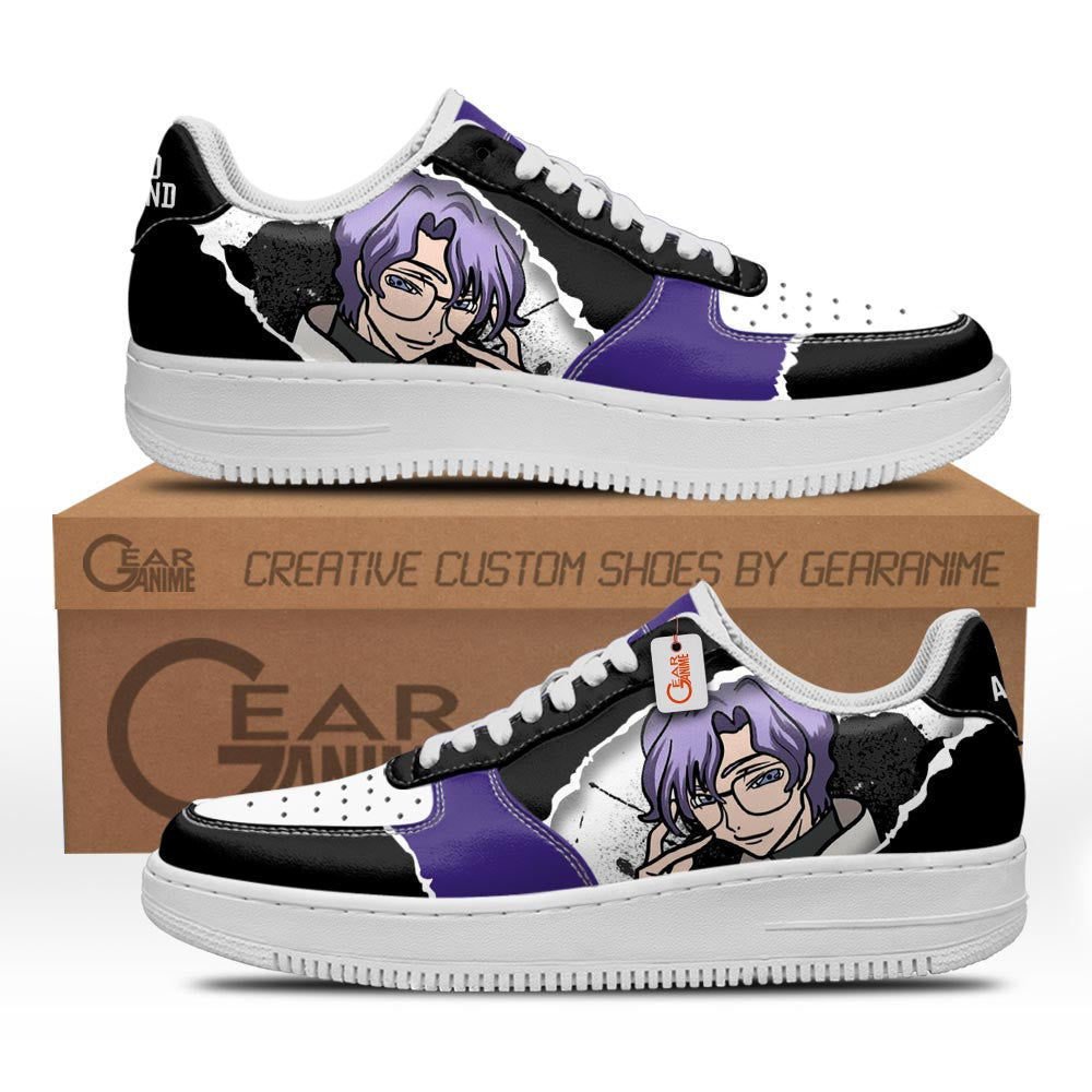 Baskets Anime Lloyd Asplund en Cuir Chaussures Basses Unisexes Anime Manga