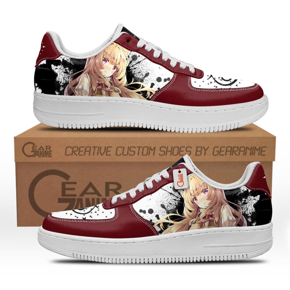 Baskets Anime Raphtalia en Cuir Chaussures Basses Unisexes Anime Manga