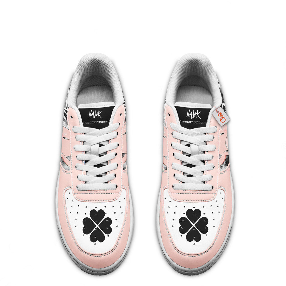 Baskets Anime Hawk en Cuir Chaussures Basses Unisexes Anime Manga