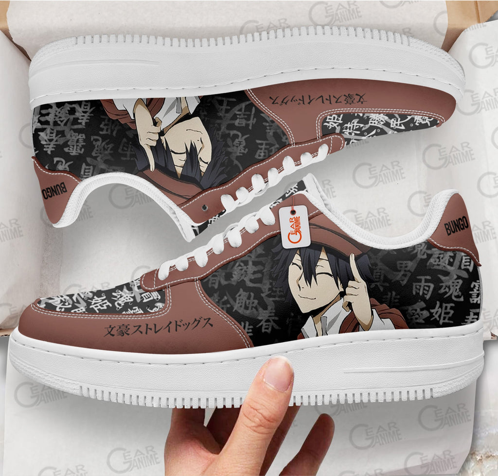 Baskets Anime Ranpo Edogawa en Cuir Chaussures Basses Unisexes Anime Manga