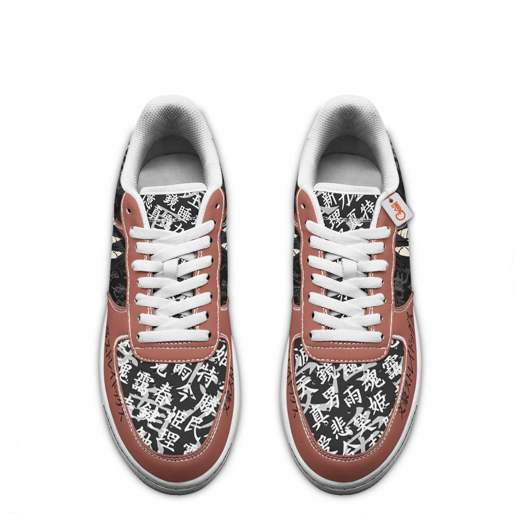Baskets Anime Ranpo Edogawa en Cuir Chaussures Basses Unisexes Anime Manga
