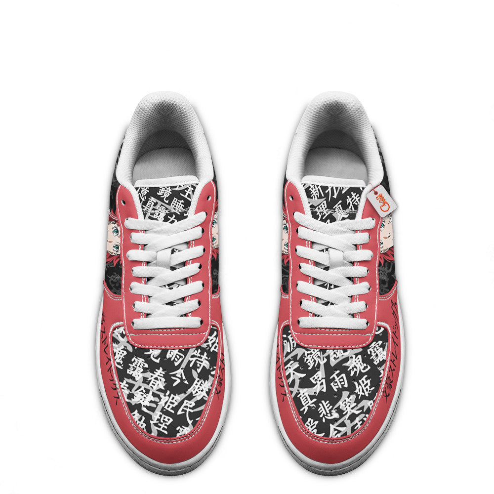 Baskets Anime Lucy Maud Montgomery en Cuir Chaussures Basses Unisexes Anime Manga