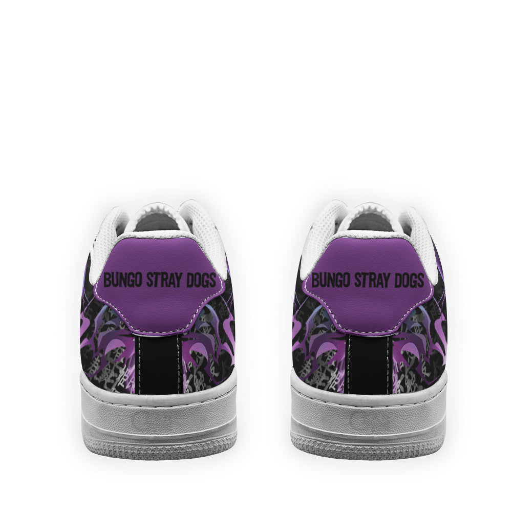 Baskets Anime Fyodor Dostoyevsky en Cuir Chaussures Basses Unisexes Anime Manga