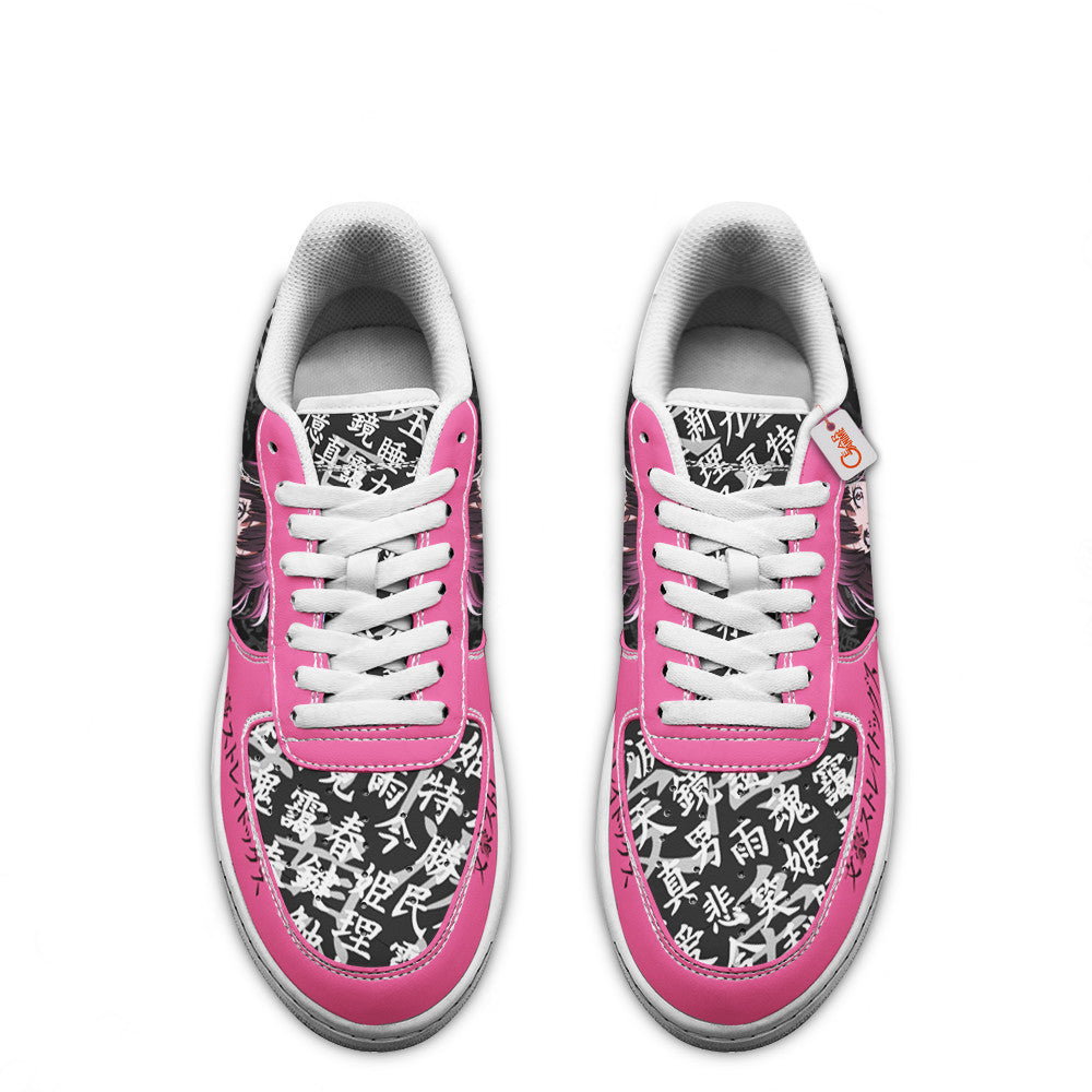 Baskets Anime Akiko Yosano en Cuir Chaussures Basses Unisexes Anime Manga