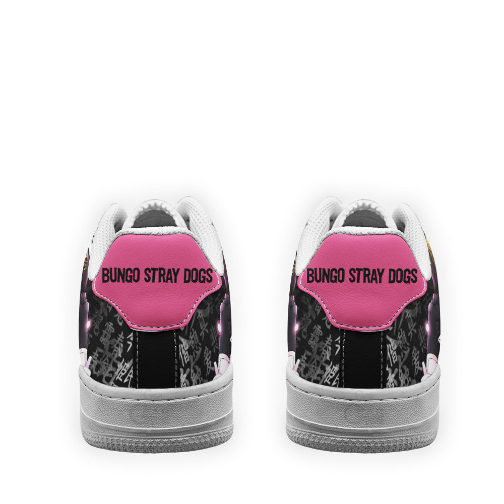 Baskets Anime Akiko Yosano en Cuir Chaussures Basses Unisexes Anime Manga