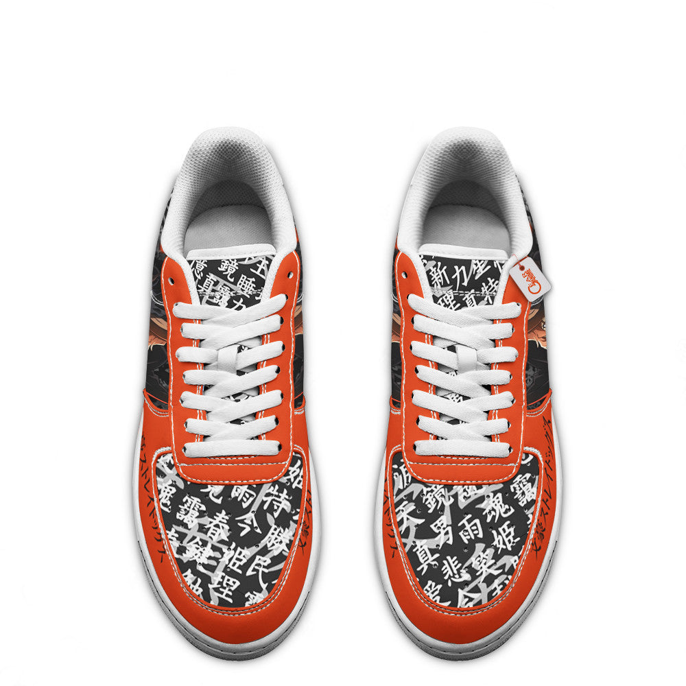 Baskets Anime Chuya Nakahara en Cuir Chaussures Basses Unisexes Anime Manga