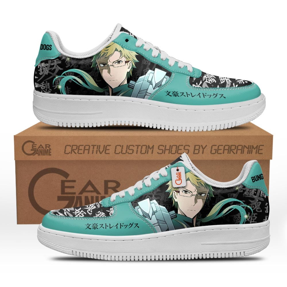 Baskets Anime Doppo Kunikida en Cuir Chaussures Basses Unisexes Anime Manga