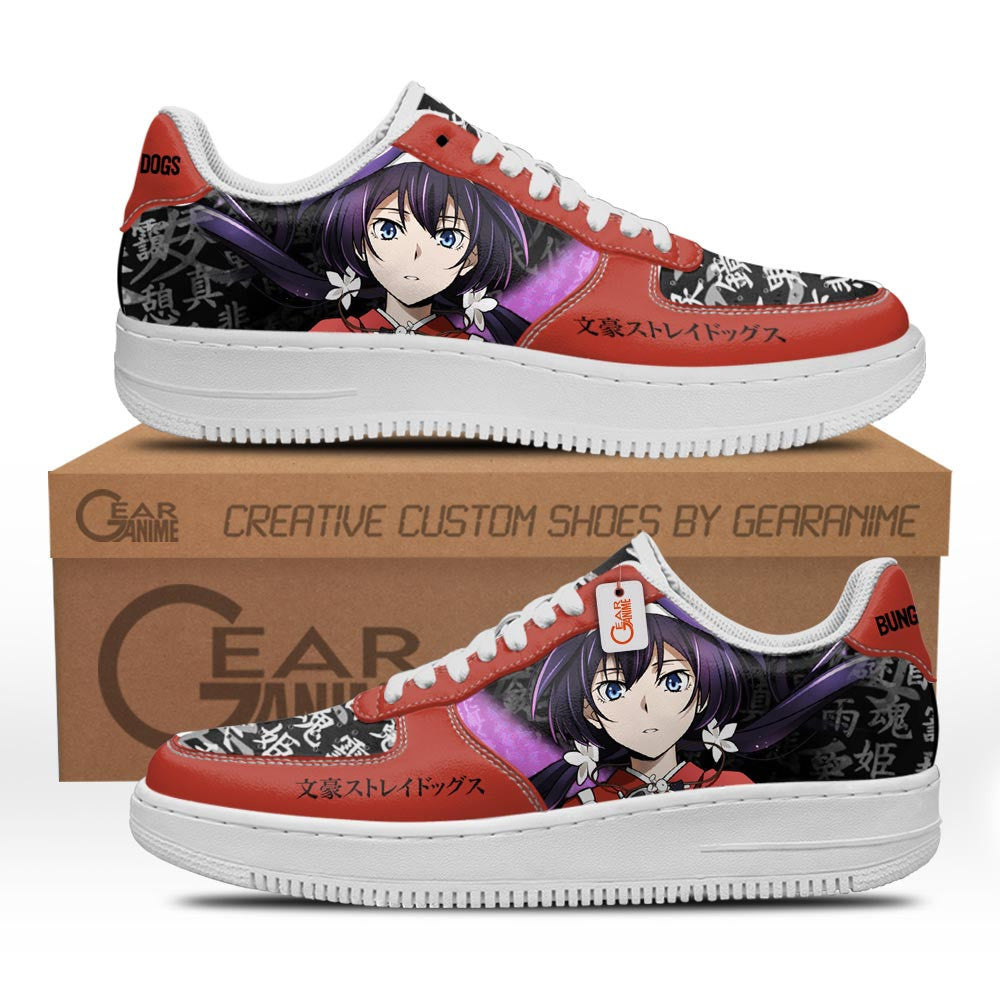 Baskets Anime Kyoka Izumi en Cuir Chaussures Basses Unisexes Anime Manga